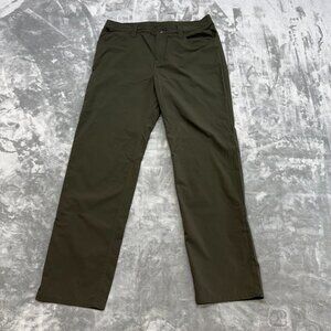 patagonia Quandary Pants Mens 34 dark green comfort stretch hiking outdoor